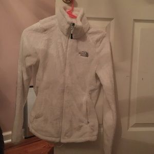 White north face osito fleece